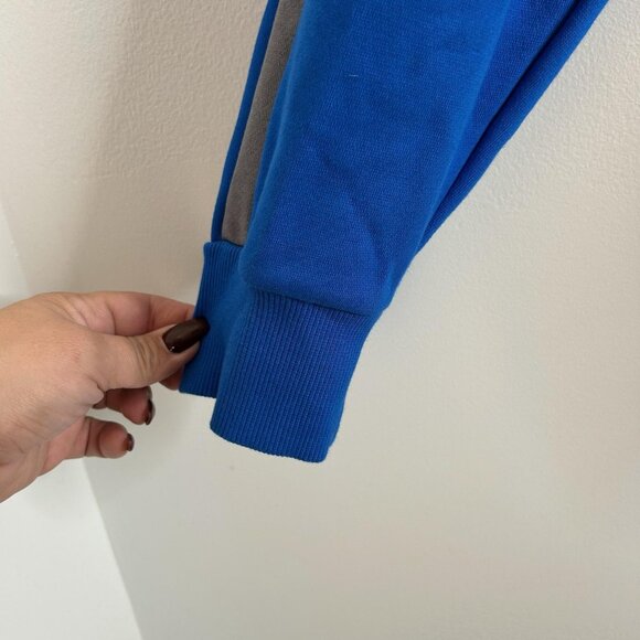 Puma Track Jacket Mens XL Blue Gray Alpha P48 Full Zip Pockets Logo 587021-08 - Picture 3 of 10